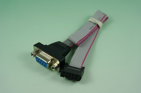 GR10607-002  D-SUB 9P 排線殼 to IDC FLAT CABLE 1