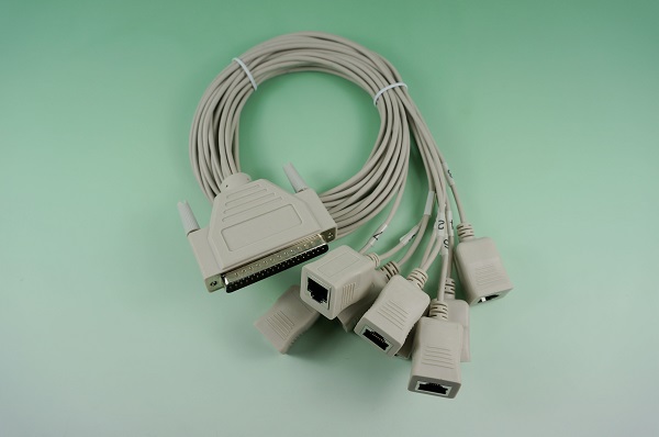 GR10605-008  D-SUB 37P to 8P8C CABLE